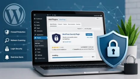 How to install a security plugin on WordPress website