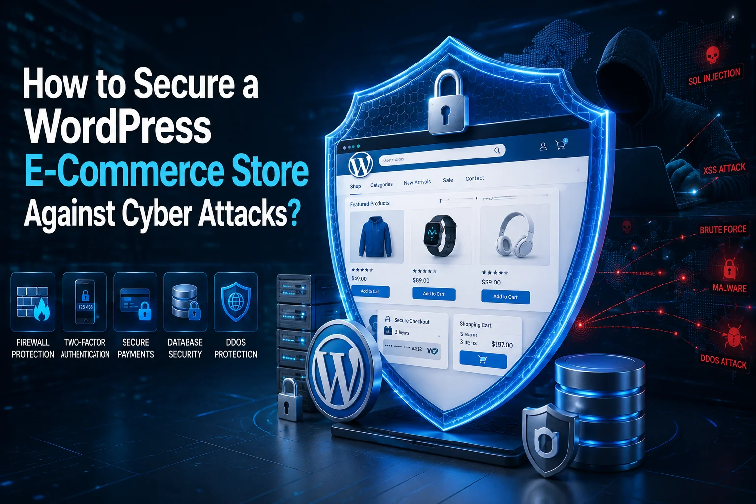 How to Secure a WordPress E-Commerce Store Against Cyber Attacks?