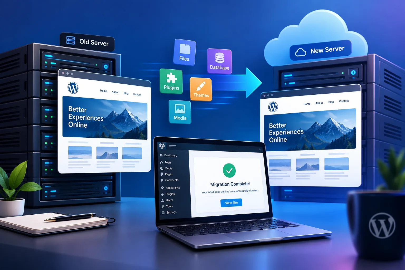 WordPress migration
