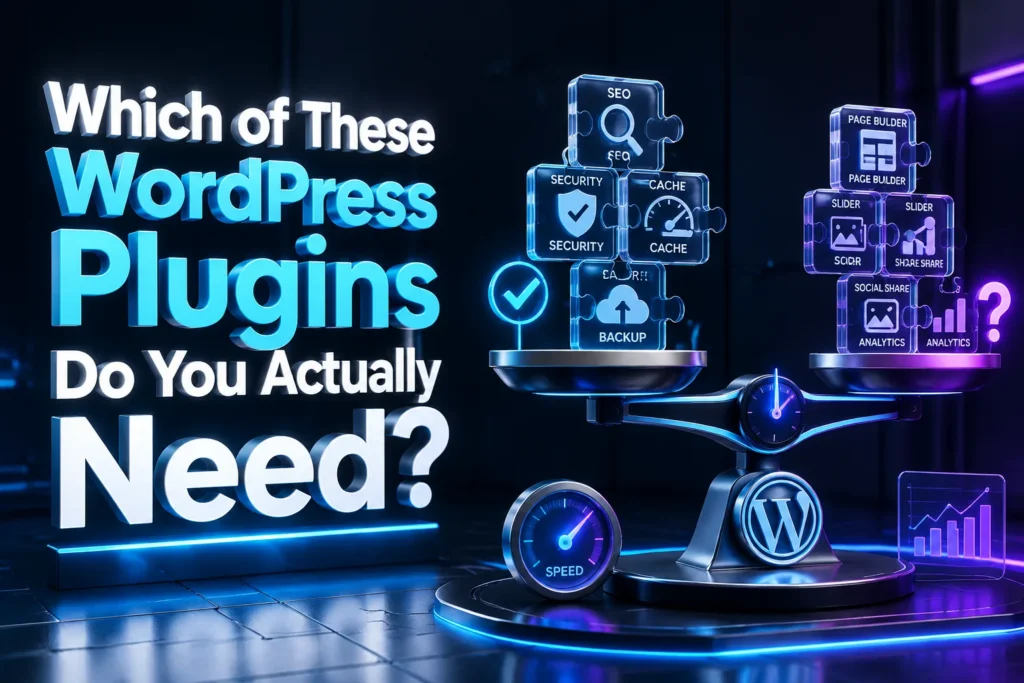 Which of These WordPress Plugins Do You Actually Need
