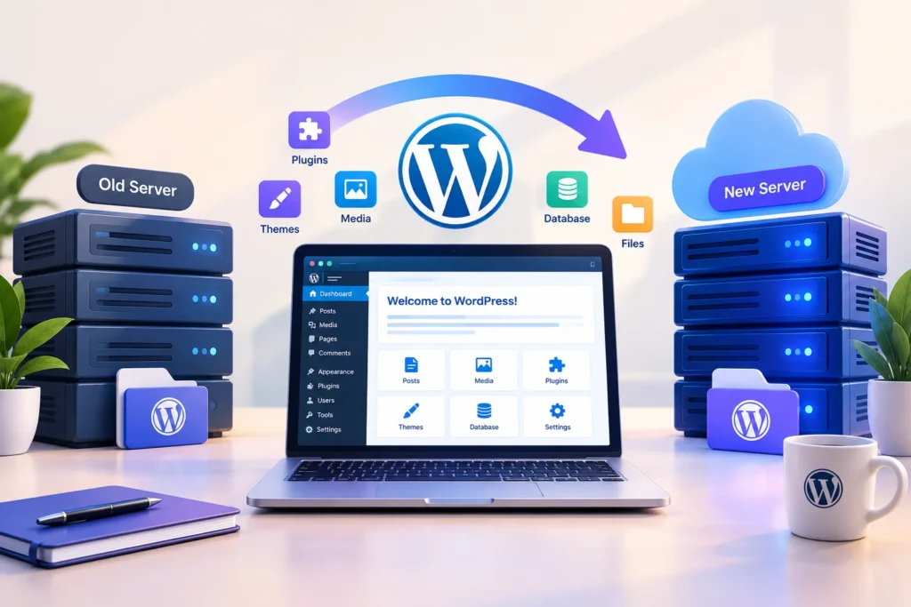 WordPress website migration